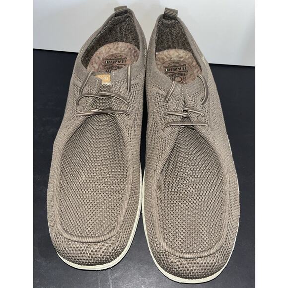 Men’s Itazero brand Slip-on‎ Loafers Casual Lightweight Mesh Khaki Size 12 NEW - Picture 8 of 9